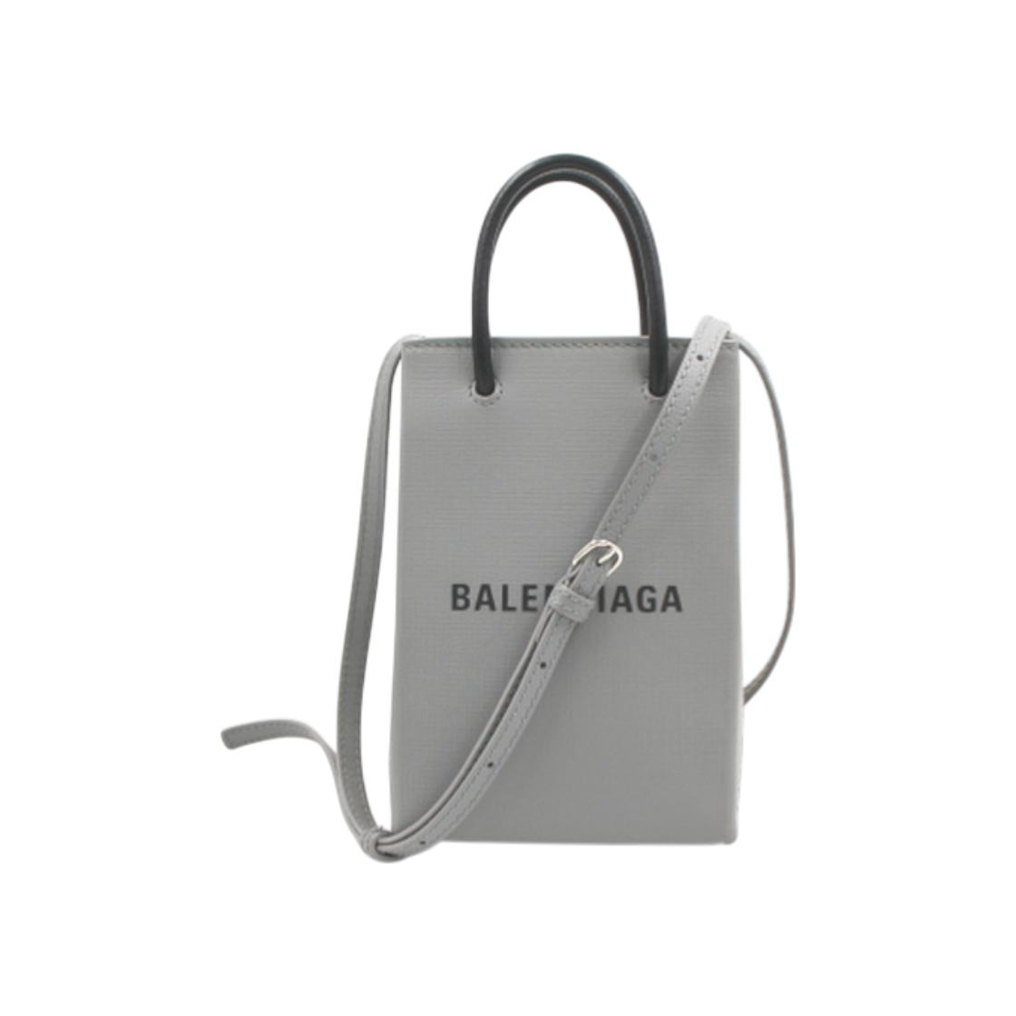 발렌시아가 593826 로고 미니 폰홀더 토트백 겸 숄더백 크로스백 aa28074(Balenciaga Logo Mini Phone Holder Tote & Shoulder Bag)