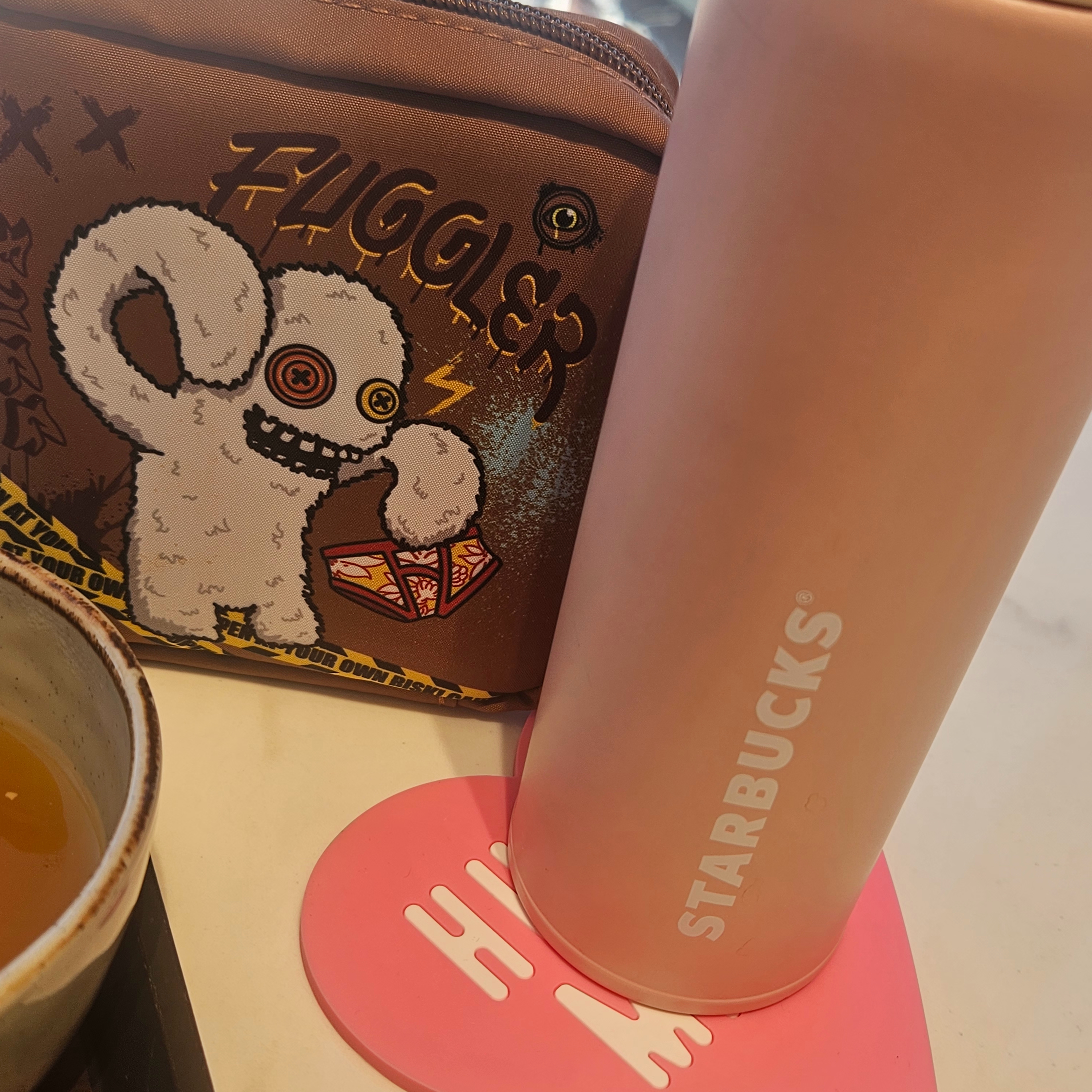 Human Made Heart Rubber Coaster Pink, [6% 적립] LeMouton Mate Black 착용 스타일 - 1