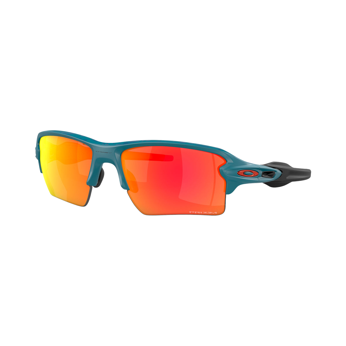 오클리 플랙 2.0 XL 매트 발삼 프레임 프리즘 루비 렌즈 하이 브릿지 핏(Oakley Flak 2.0 XL Matte Balsam Frame Prizm Ruby Lenses High Bridge Fit) - 2