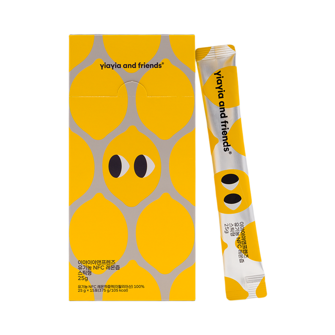 이야이야앤프렌즈 유기농 NFC 레몬즙 스틱형