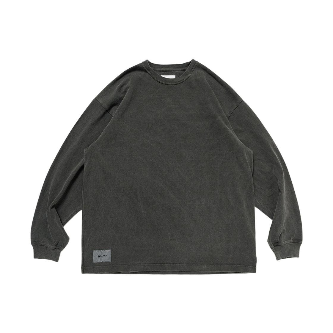 252ATDT-CSM09 WTAPS Sign-Od Cotton L/S Charcoal