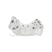 Balenciaga XS White Le Cagole Shoulder Bag D-A40317