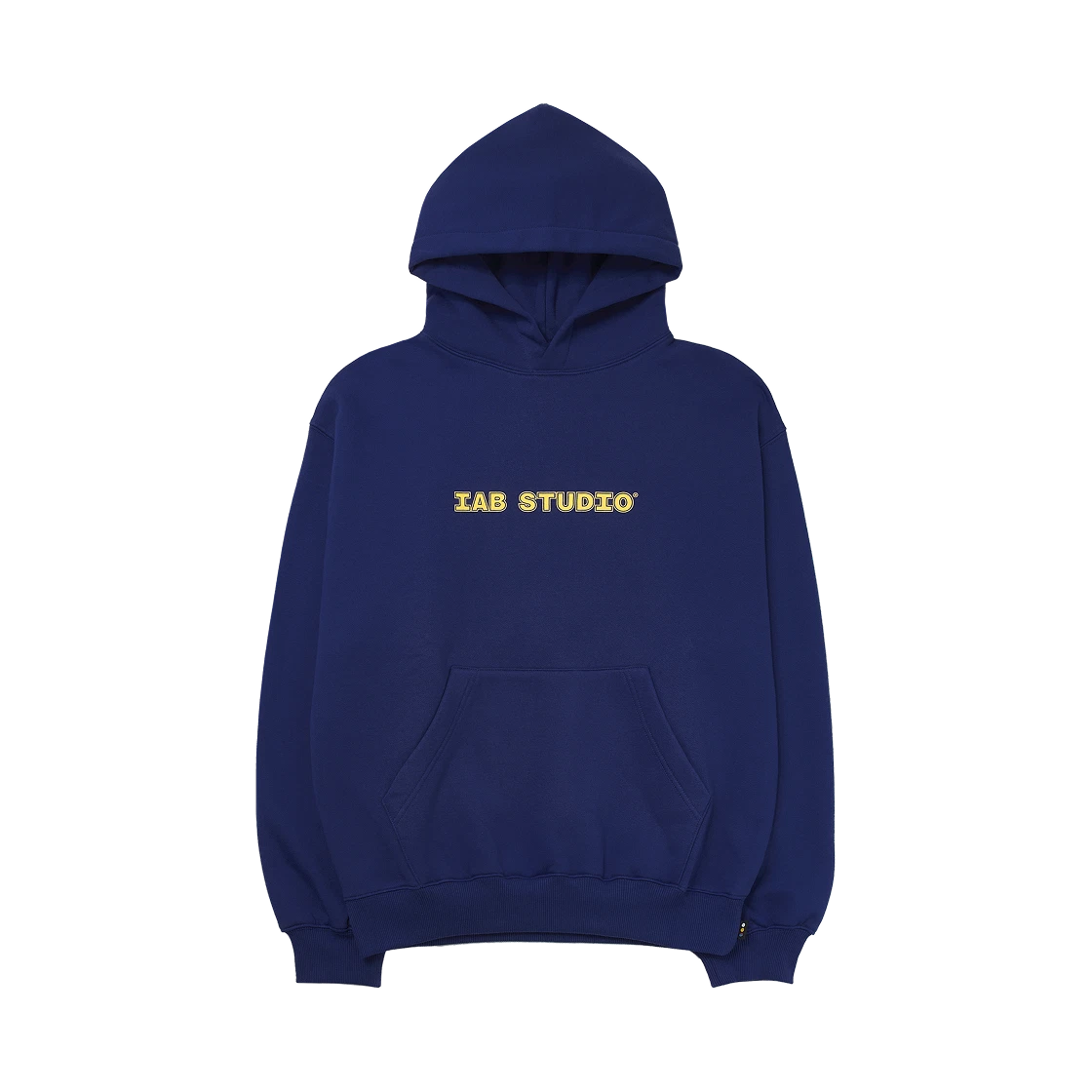 IAB Studio IAB Studio IAB Straight Logo Hoodie Blue · S