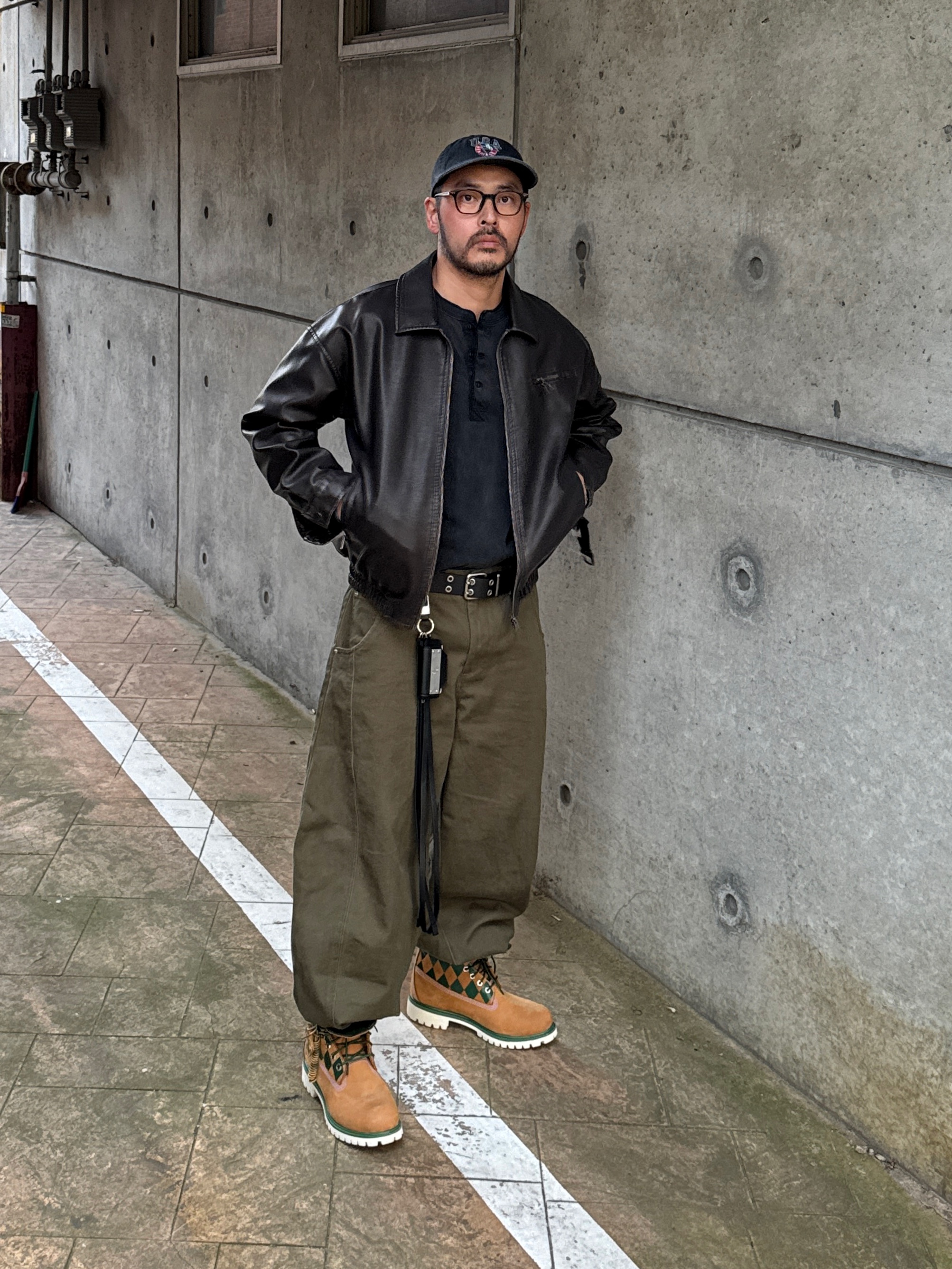 KASINA x Timberland 6 In Premium Vibram GTX Wheat 착용 스타일 - 5
