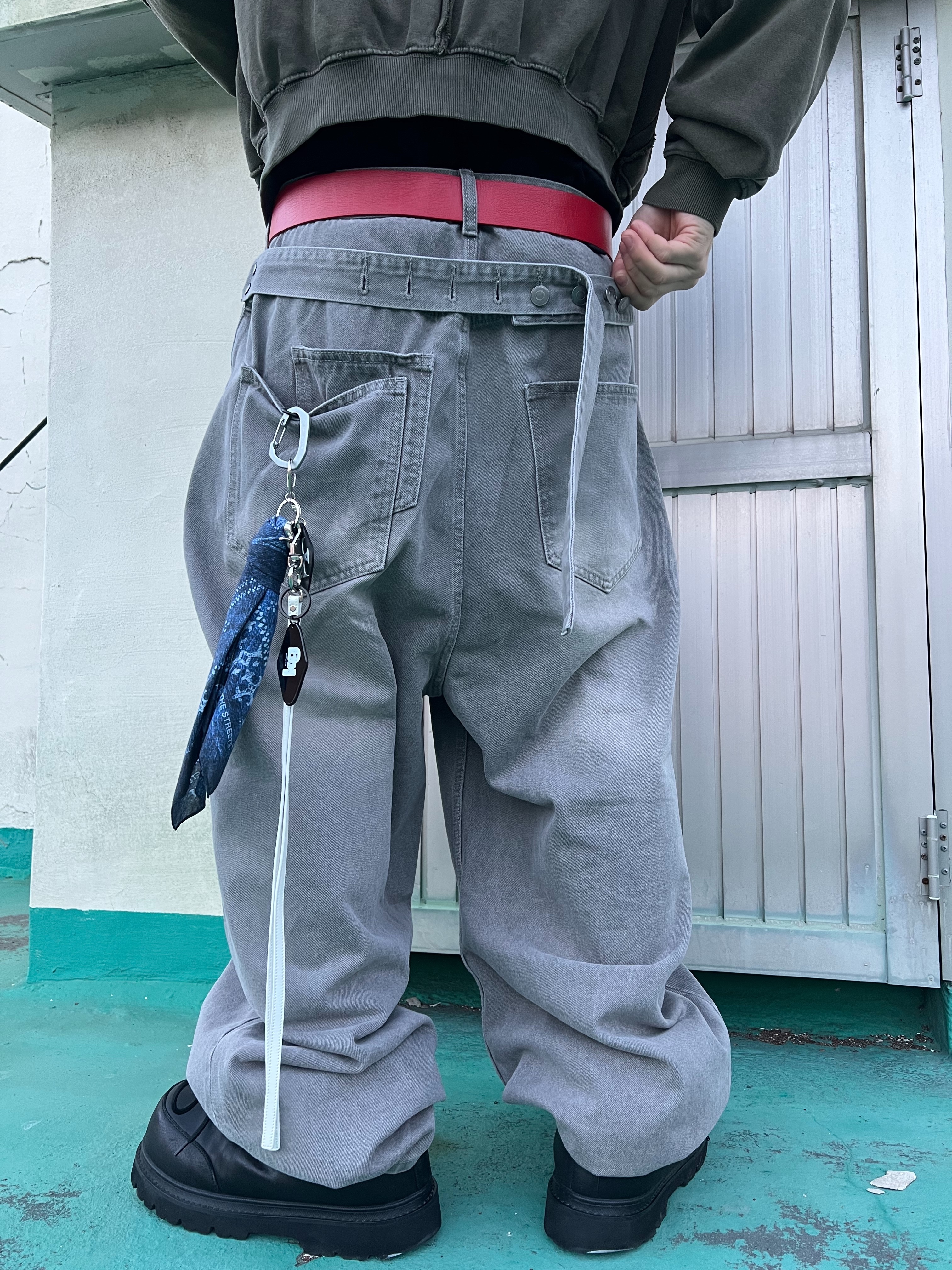 Undermycar Multi Patched Vintage Gaor Zip-Up Khaki - 25SS 착용 스타일 - 5