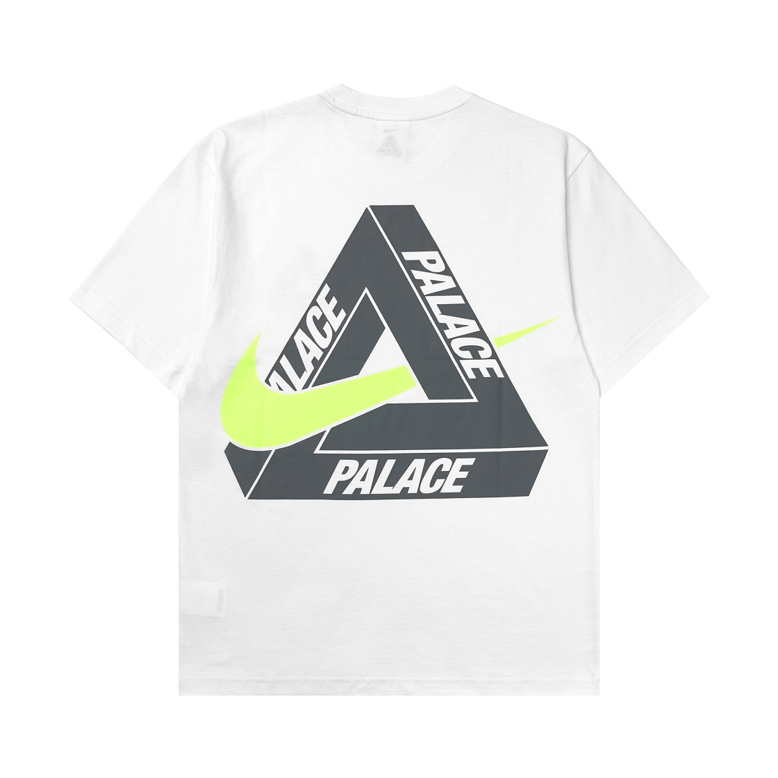 - Palace x Nike Tri Swoosh T-Shirt White - 25FW