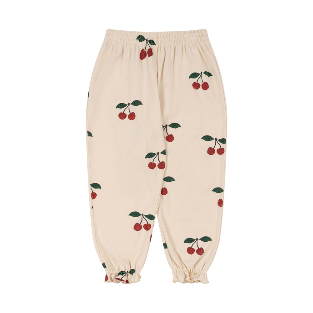 KS103894 MA GRANDE CERISE GLIT Konges Sløjd Malli Glitter Pants Gots Ma Grande Cerise Glitter