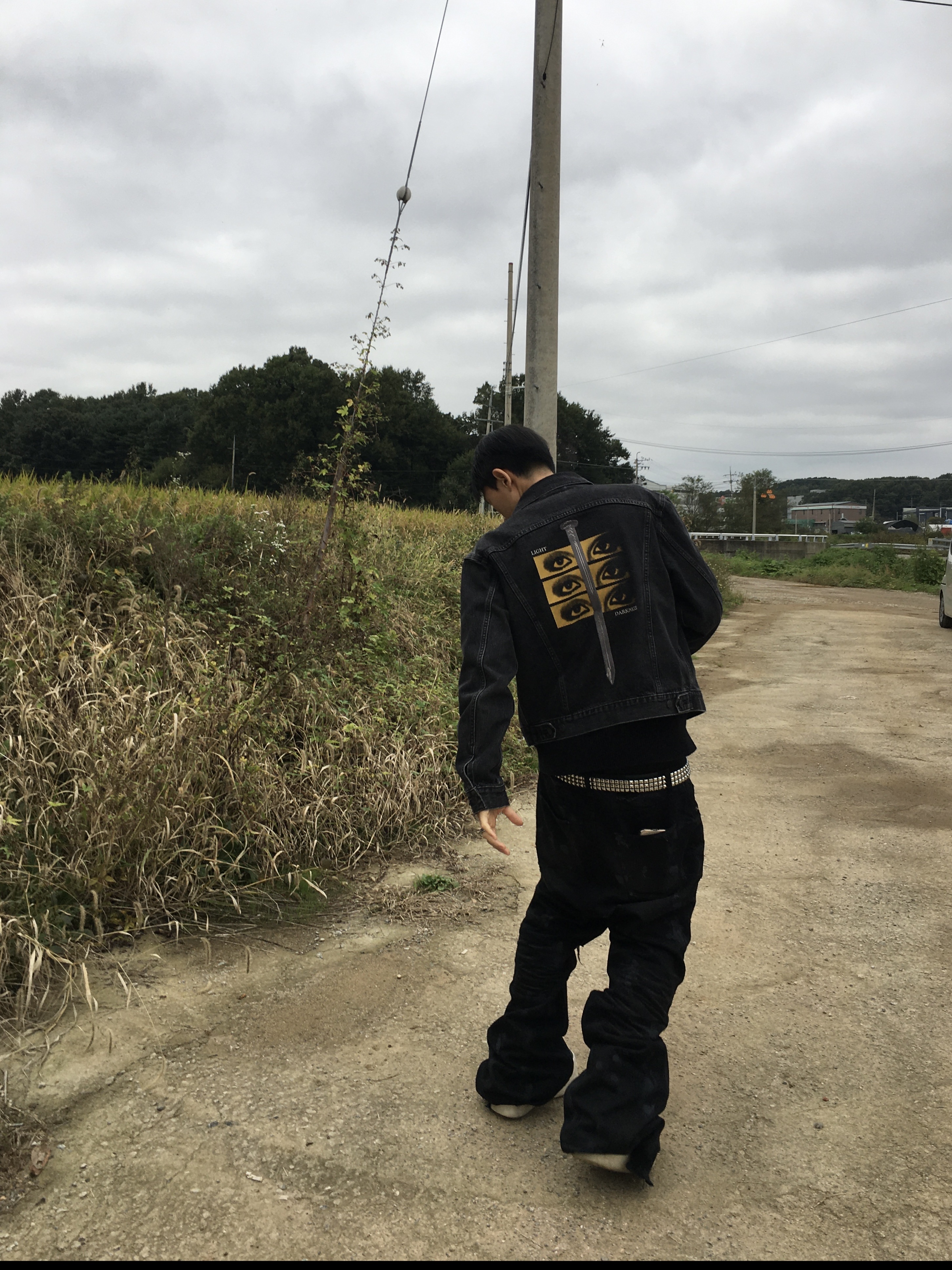 Levi’s x Undercover UC1E9203 Jacket Black 착용 스타일 - 1