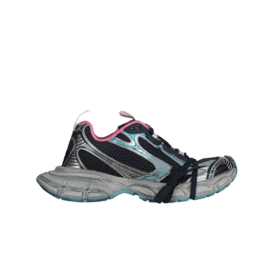 발렌시아가 3XL 스니커즈 그레이 믹스 블루(Balenciaga 3XL Sneakers Grey Mix Blue) - 1