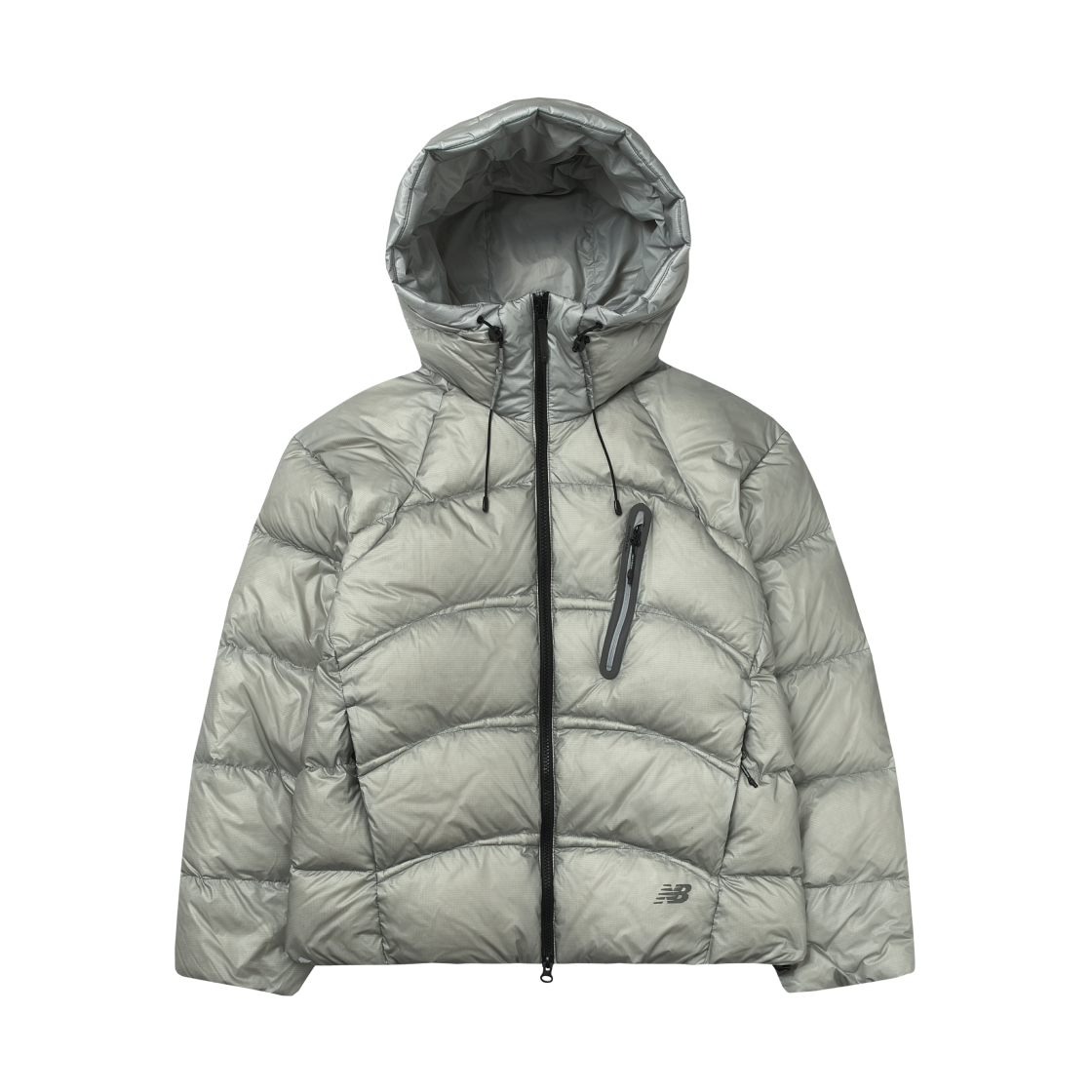 NBNPF41083-16 New Balance Flying 77 Superlight Hooded Heavy Goose Down Light gray