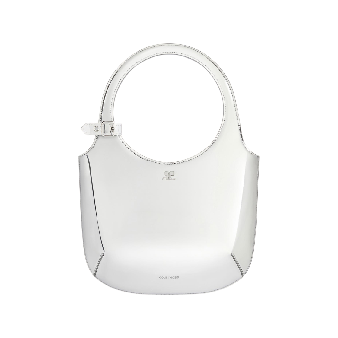 325GSA102PU00179002 Courreges Holy Effect Bag Mirror