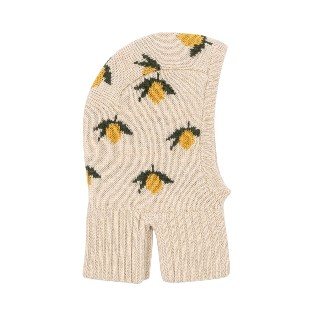 국내공식 콩제슬래드 벨로우 니트 바라클라바 레몬(Konges Sløjd Belou Lemon Knit Balaclava Lemon)