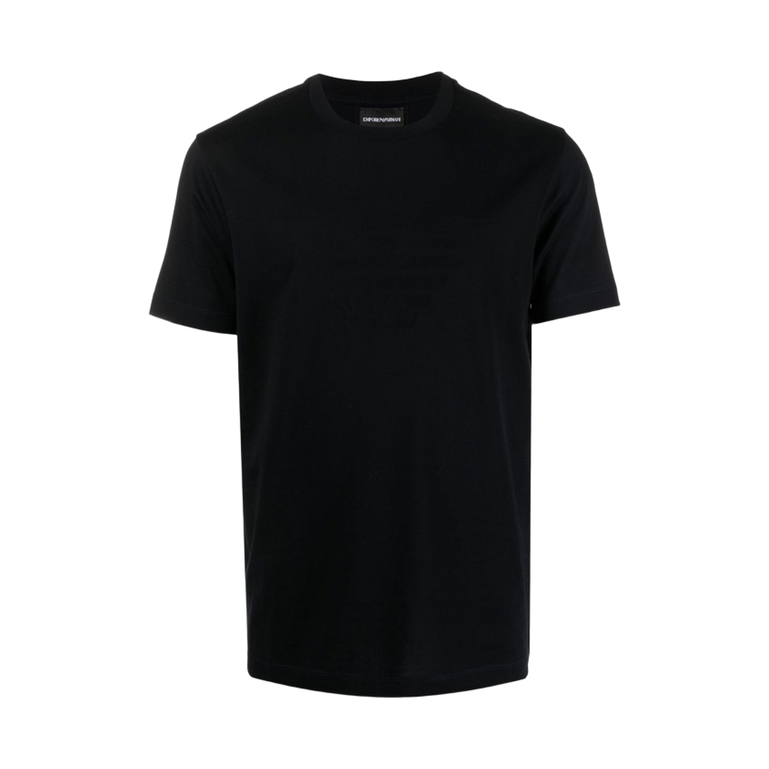 8N1TD21JGYZ0975 Emporio Armani Logo Cotton T-Shirt Blue