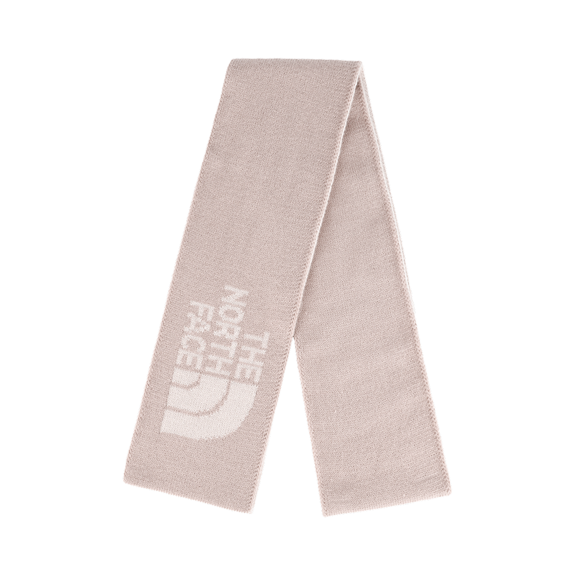 노스페이스 화이트 라벨 멜로우 니트 머플러 그레이시 핑크 - 25FW(The North Face White Label Mellow Knit Muffler Grayish Pink - 25FW) - 2