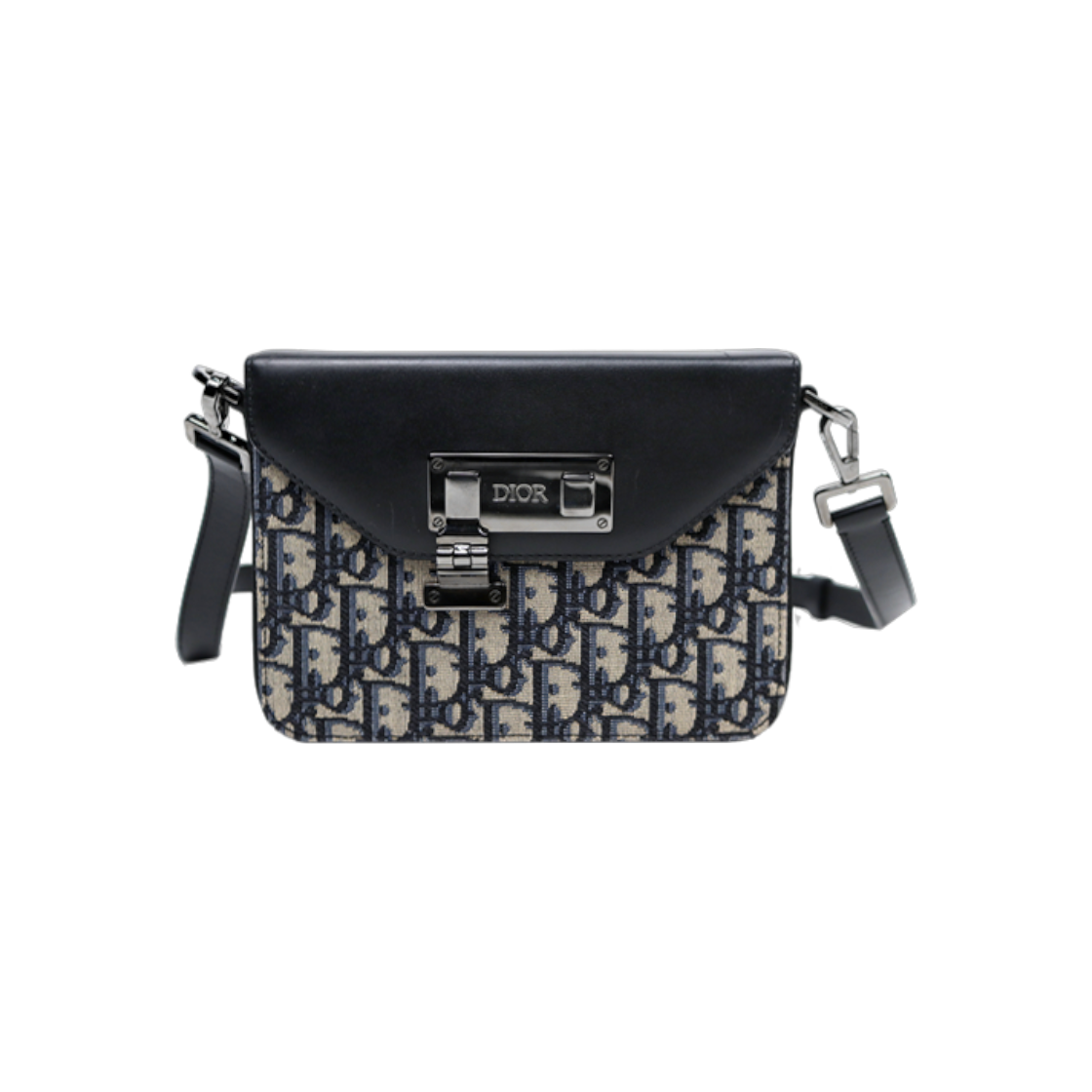 ITVBN2OV2KEF Dior Oblique Jacquard Messenger Bag D-A40739