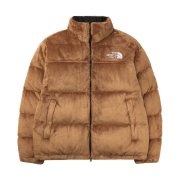The North Face Versa Velour Nuptse Jacket Almond Butter