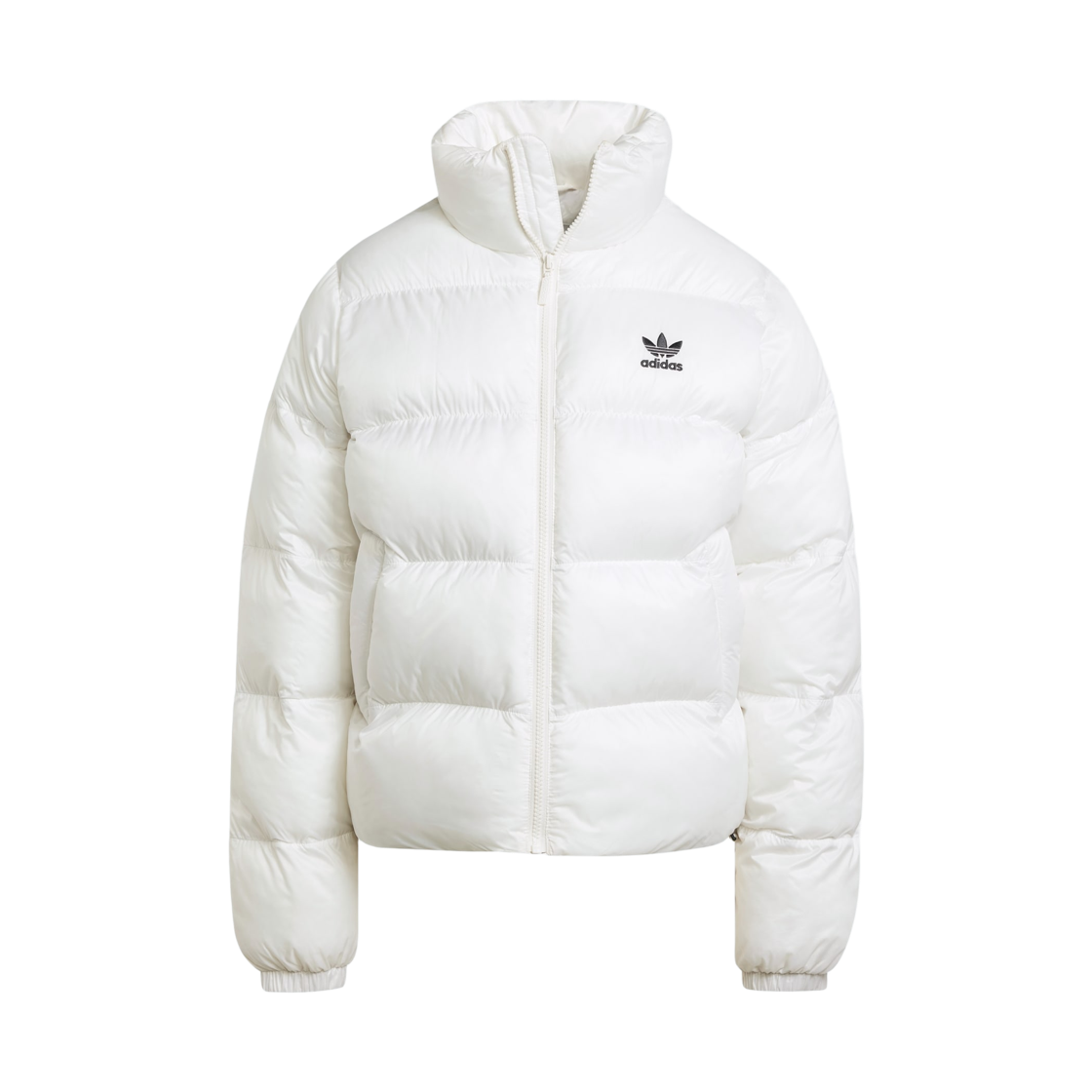 JD0421 (W) Adidas Adicolor Short Puffer Jacket Cloud White - US Sizing
