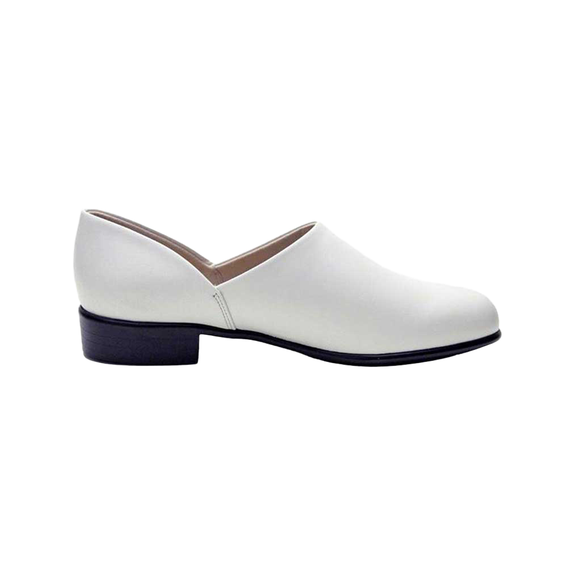 하루타 SD150 화이트 여성 스포크 로퍼(Haruta SD150 White Spock Loafer)