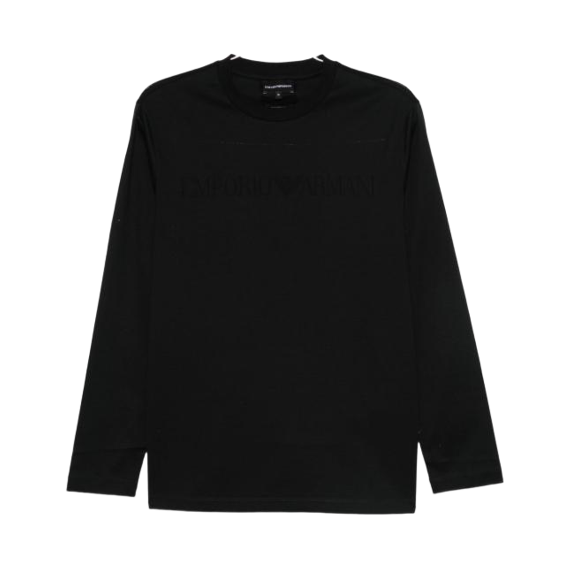 8N1TD71JGYZ0974 Emporio Armani Cotton Long Sleeve T-Shirt Blue