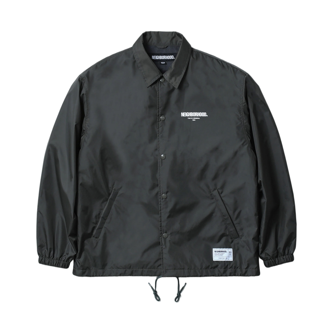 252TSNH-JKM01 Neighborhood Windbreaker Jacket-1 Charcoal