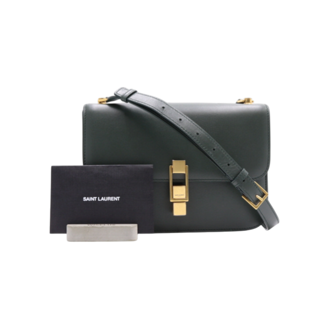 생로랑 6332141 카프스킨 까레 박스 사첼백 숄더백 겸 크로스백 aa17961(Saint Laurent 6332141 Calfskin Carry Box Satchel Bag) - 1