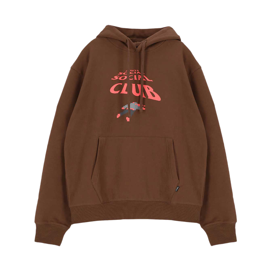 TI25D0303181 Anti Social Social Club Accident Hood/BROWN