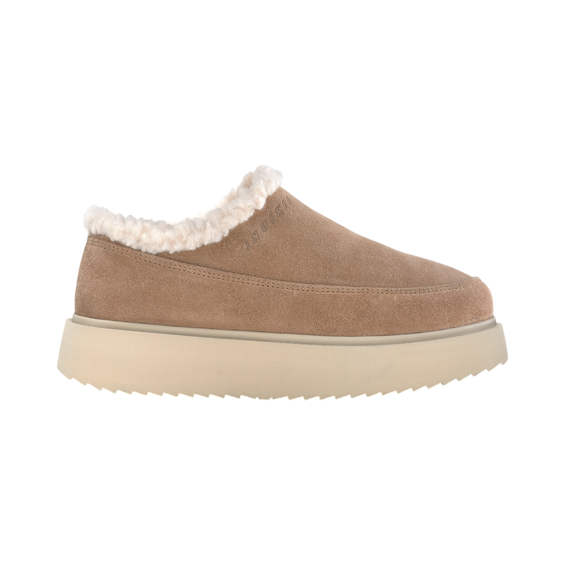 이누이키 여성 베이지 클래식 마이크로 슬립온(INUIKII Women Beige Classic Micro Slip-Ons)