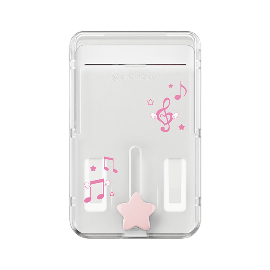 [KREAM 단독] 신지모루 x 모디무드 맥세이프 카드지갑 3장 수납 케이스 멜로디스타업