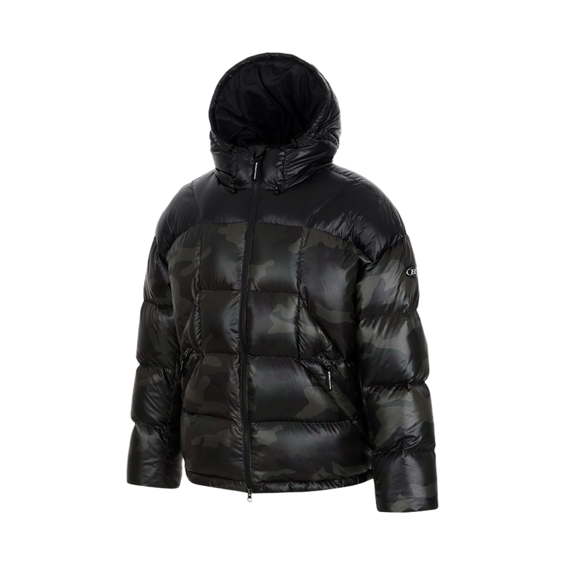 본투윈 실버 B 립스탑 푸퍼 다운 카모