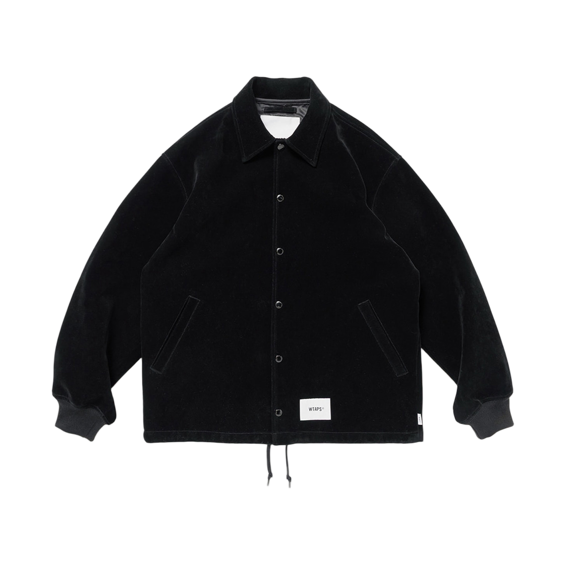 252CWDT-JKM01 WTAPS Chief Synthetic Jacket Black