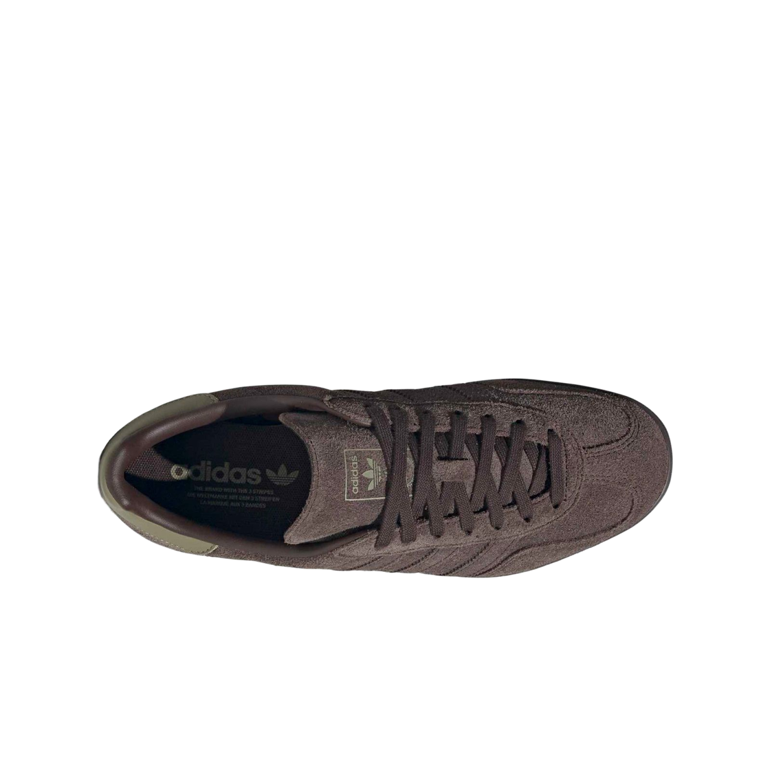 아디다스 가젤 인도어 다크 브라운 오빗 그린(Adidas Gazelle Indoor Dark Brown Orbit Green) - 2