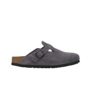 Birkenstock Boston Velvet Grey - Regular