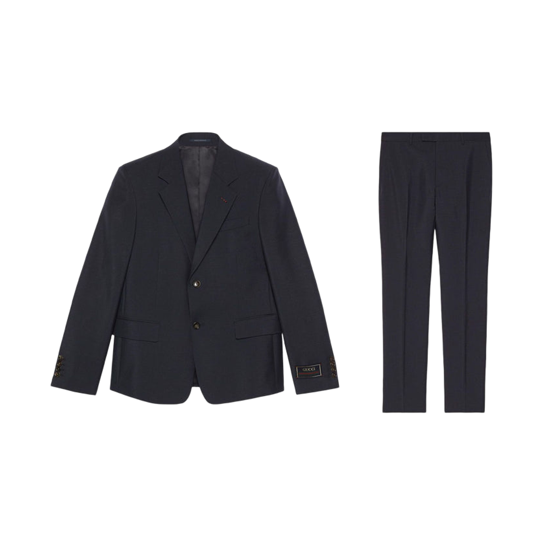 구찌 울 모헤어 포멀 수트 미드나잇 네이비(Gucci Wool Mohair Formal Suit Midnight Navy)