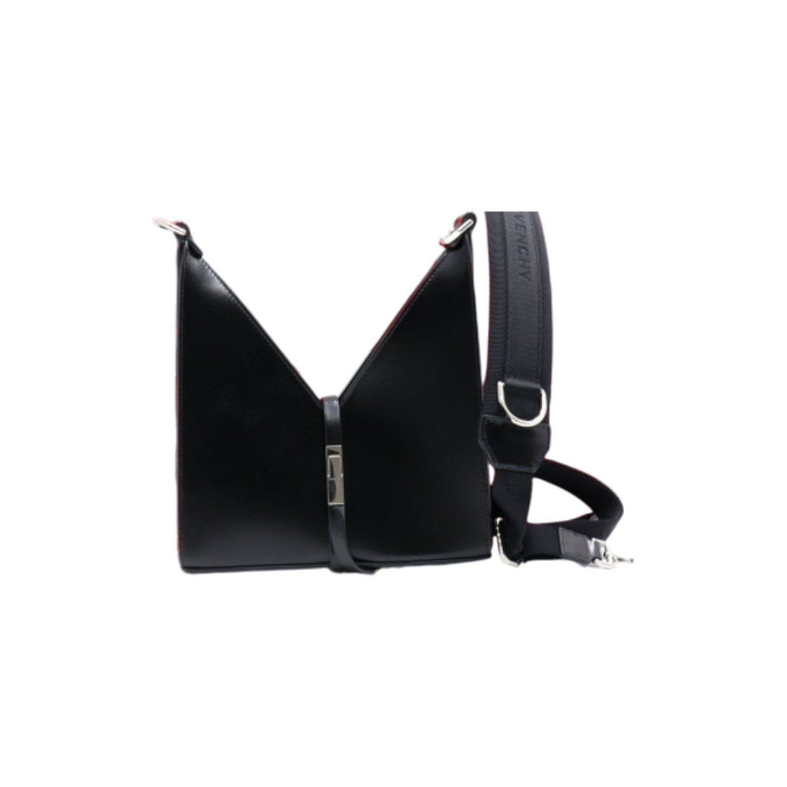 ITQUARLFOSIK Givenchy BK509DK14L001 Small Cutout Unisex Shoulder and Crossbody Bag