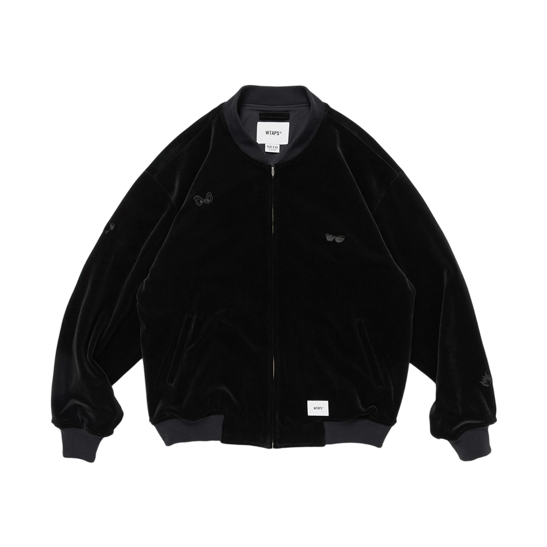 252SPDT-CSM01 WTAPS Athl Ctpl Sweater Black