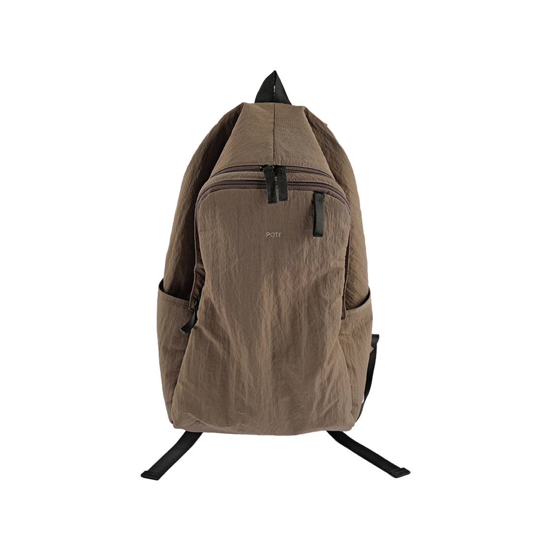 포테 0002 하이드슬롯 클래식 백팩 모카(POTE 0002 HideSlot Classic Backpack Mocha)