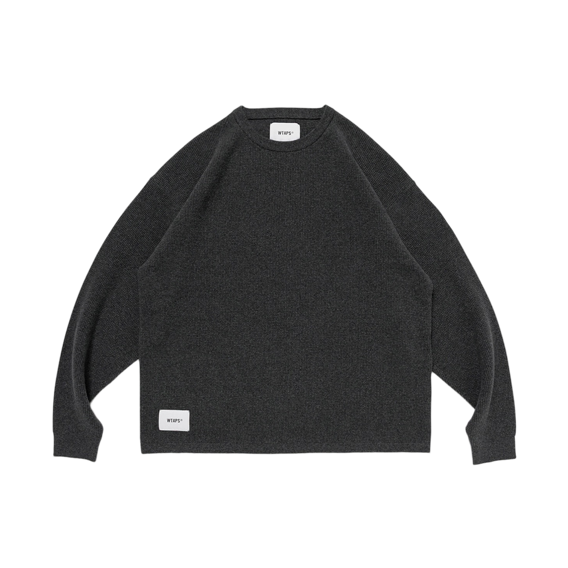 더블탭스 케이알에스 유피알 나이코 스웨터 블랙(WTAPS Krs Upr Nyco Sweater Black)