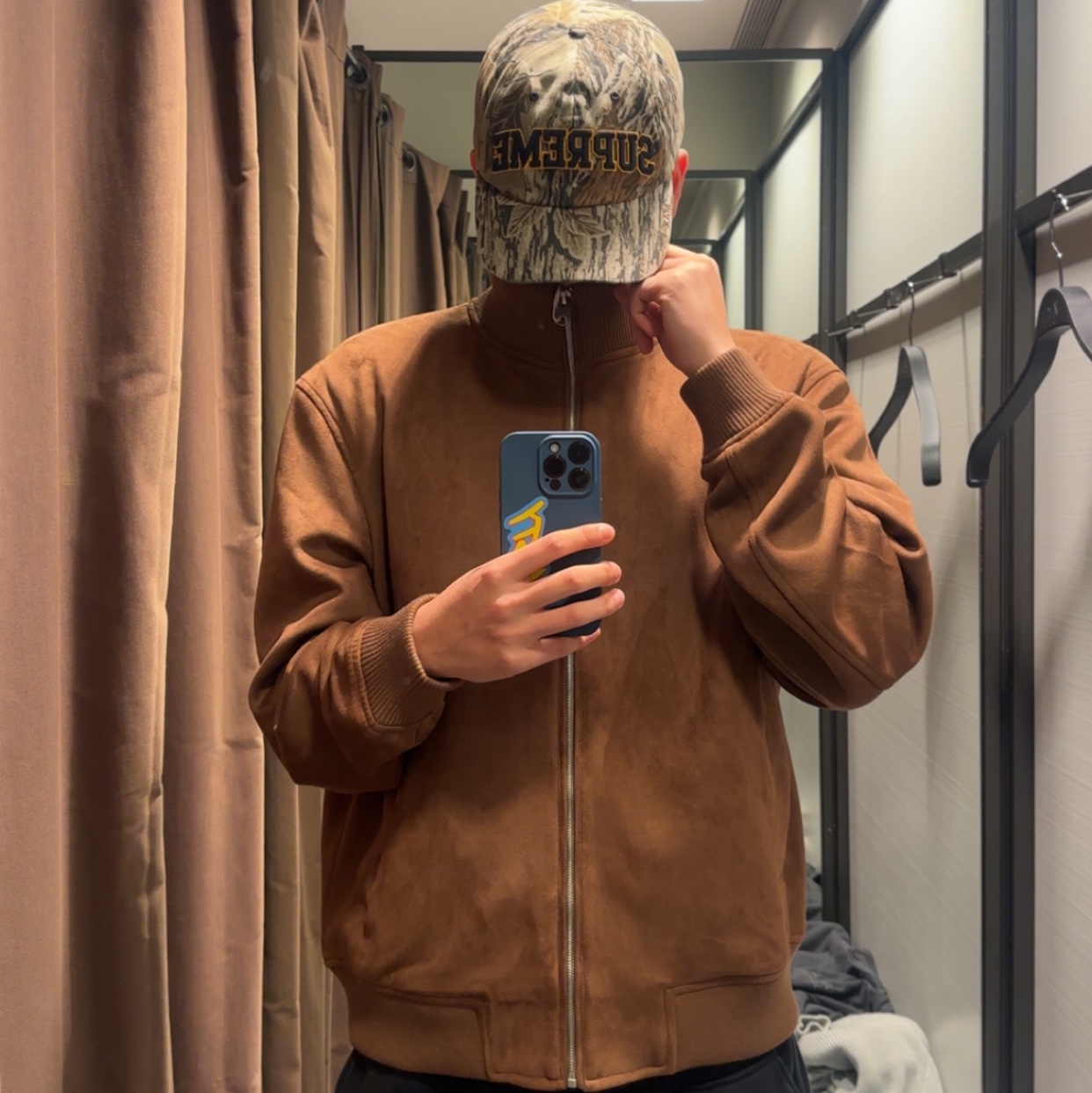 Supreme Difference 6-Panel Timber Camo - 24SS 착용 스타일