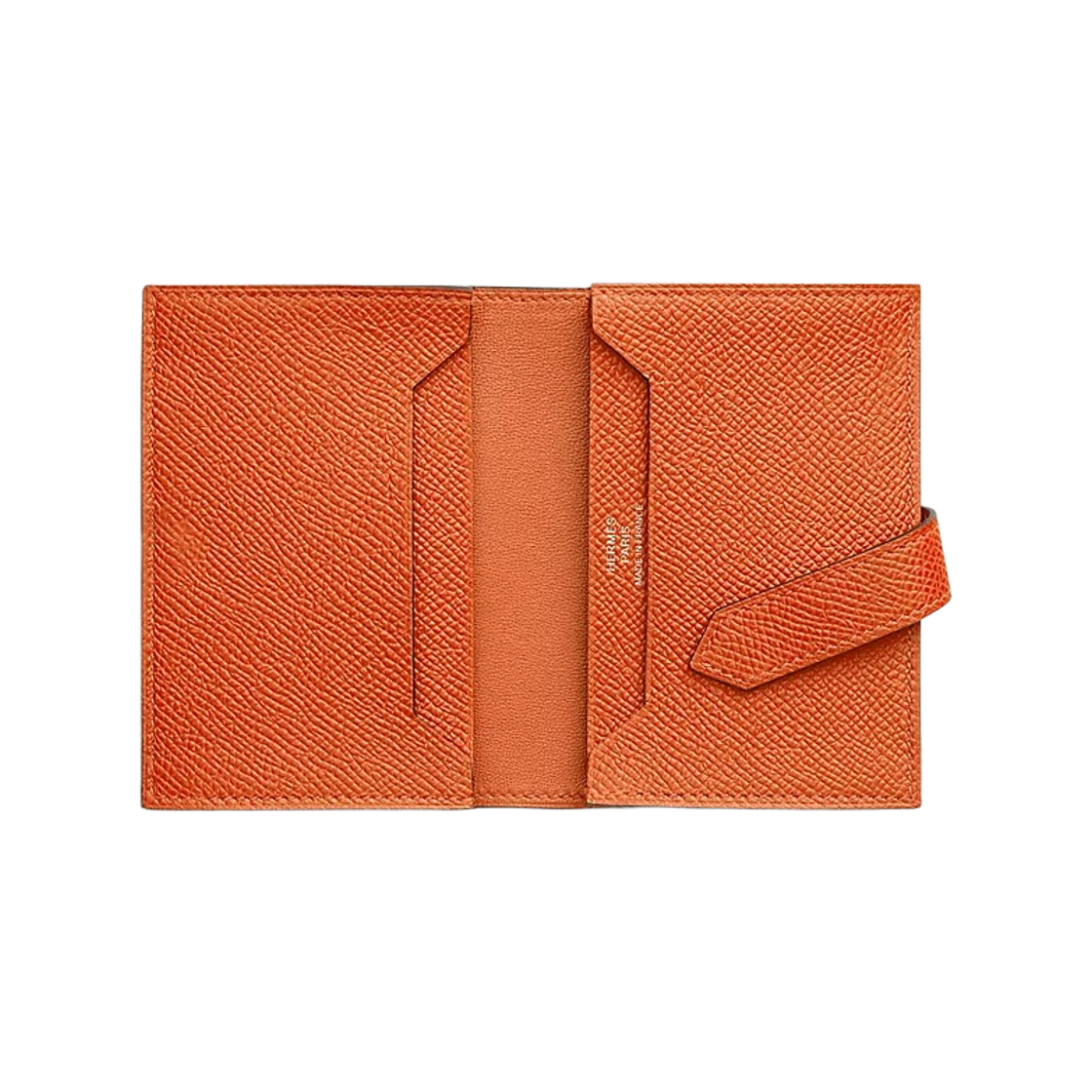 에르메스 베안 카드 홀더 앱송 카프스킨 & 골드 하드웨어 오랑쥬(Hermes Bearn Card Holder Epsom Calfskin & Gold Orange) - 2