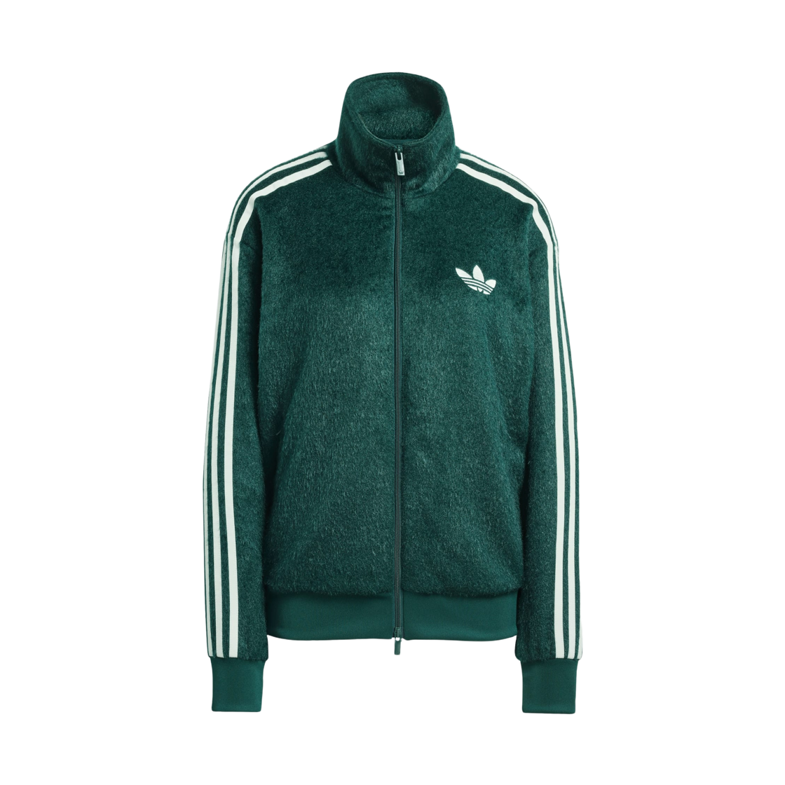 (W) 아디다스 오리지널스 모헤어 파이어버드 루즈 트랙탑 오로라 아이비 - KR 사이즈((W) Adidas Originals Mohair Firebird Loose Track Top Aurora Ivy - KR Sizing) - 1