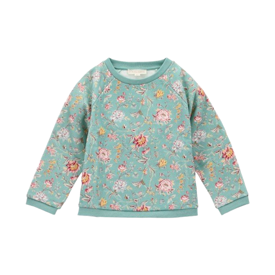 (키즈) 루이스 미샤 키라 스웨트셔츠 블루 로사 다마스케나((Kids) Louise Misha Kira Sweatshirt Blue Rosa Damascena)