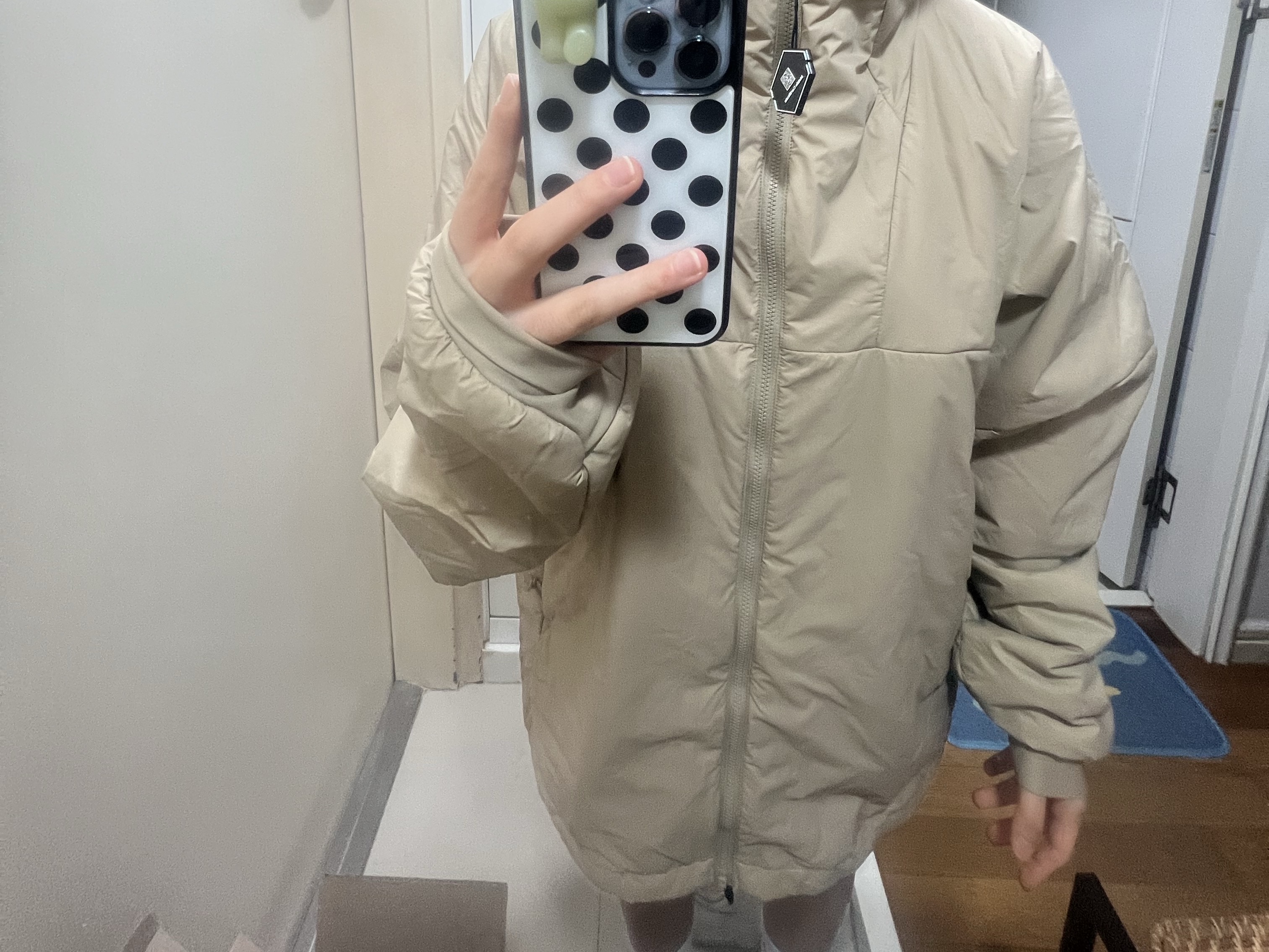 Nike ACG Therma-Fit ADV Rope De Dope Jacket Light Iron Ore - Asia 착용 스타일 - 2