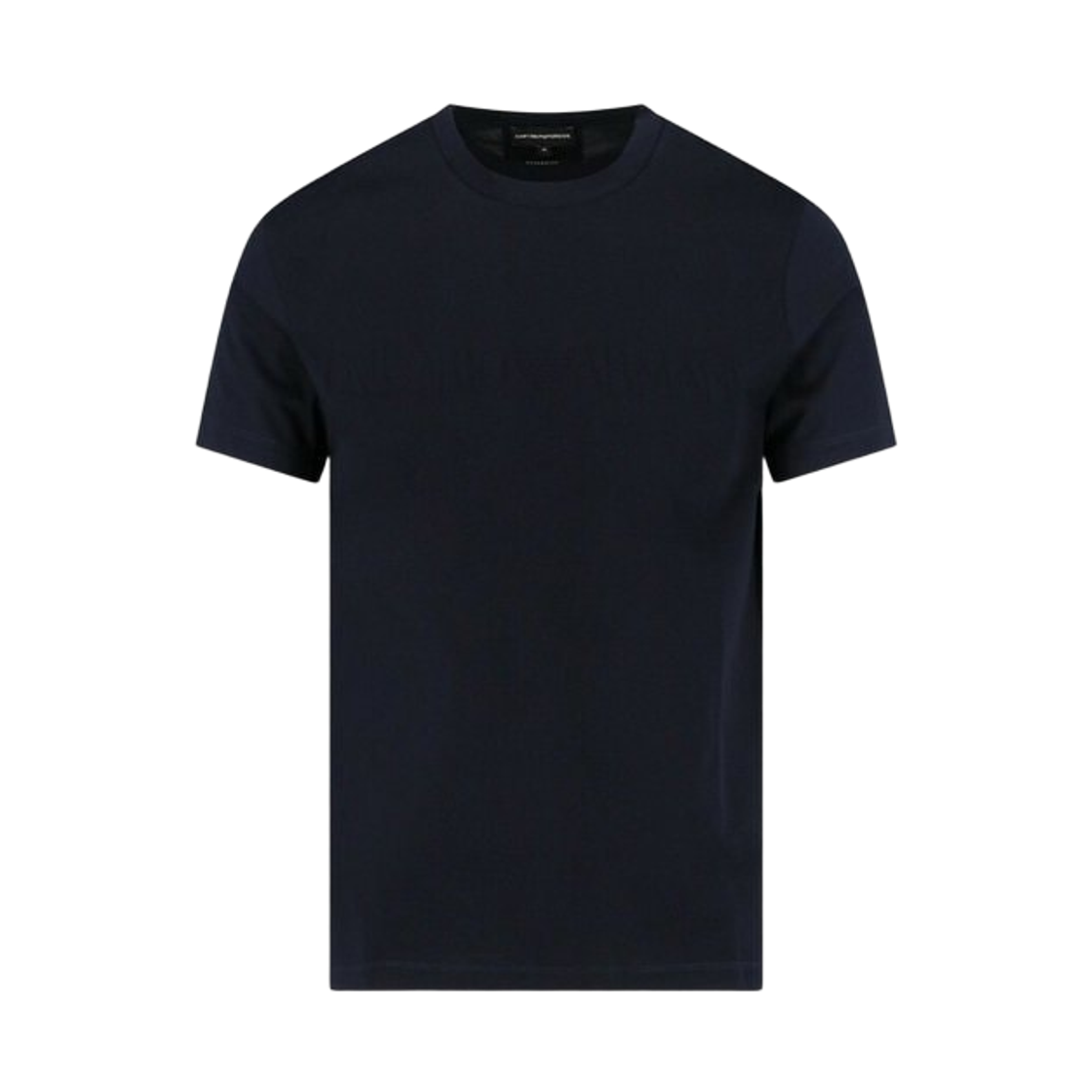8N1TD21JGYZ0974 Emporio Armani Logo Cotton T-Shirt Blue