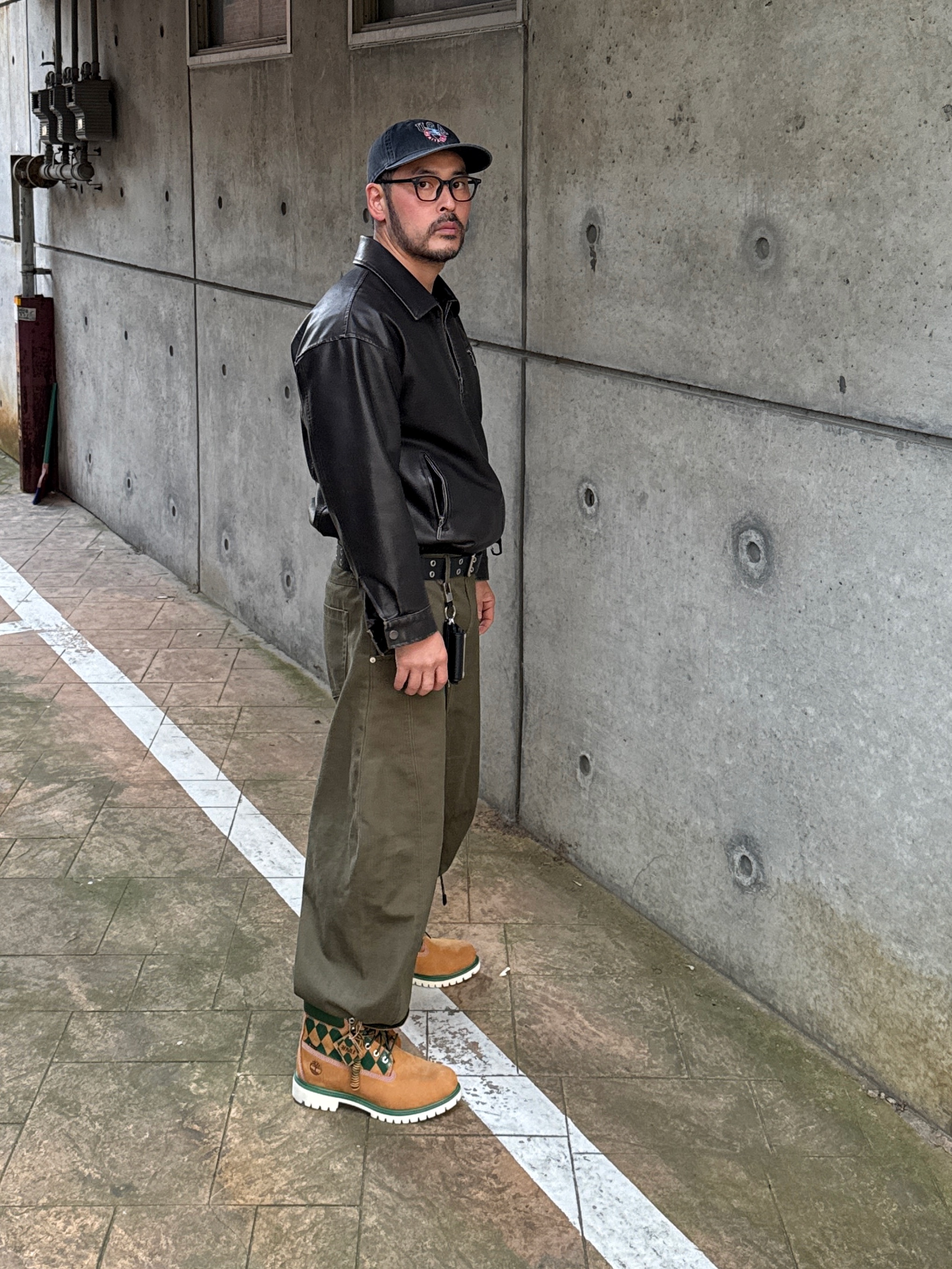 KASINA x Timberland 6 In Premium Vibram GTX Wheat 착용 스타일 - 2
