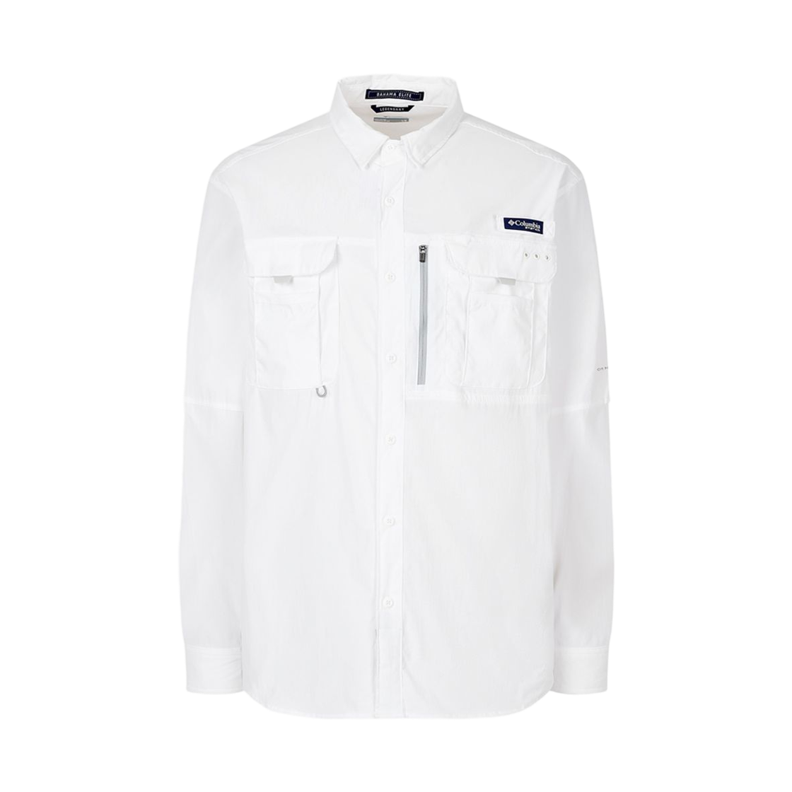 C63FM3447100 Columbia PFG Bahama Elite Shirt White