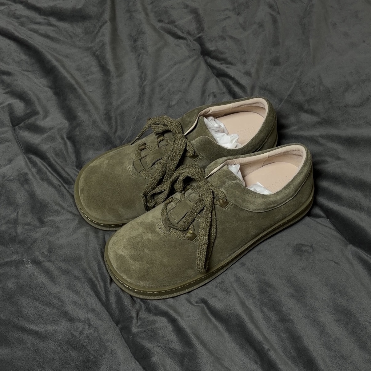 Mistake Project Como Khaki 착용 스타일 - 1