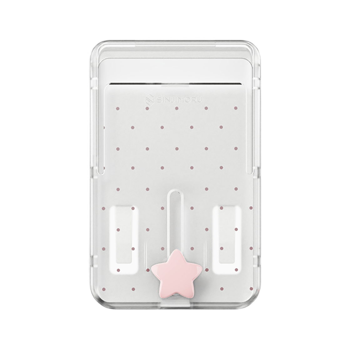 [KREAM 단독] 신지모루 x 모디무드 맥세이프 카드지갑 3장 수납 케이스 도트스타업