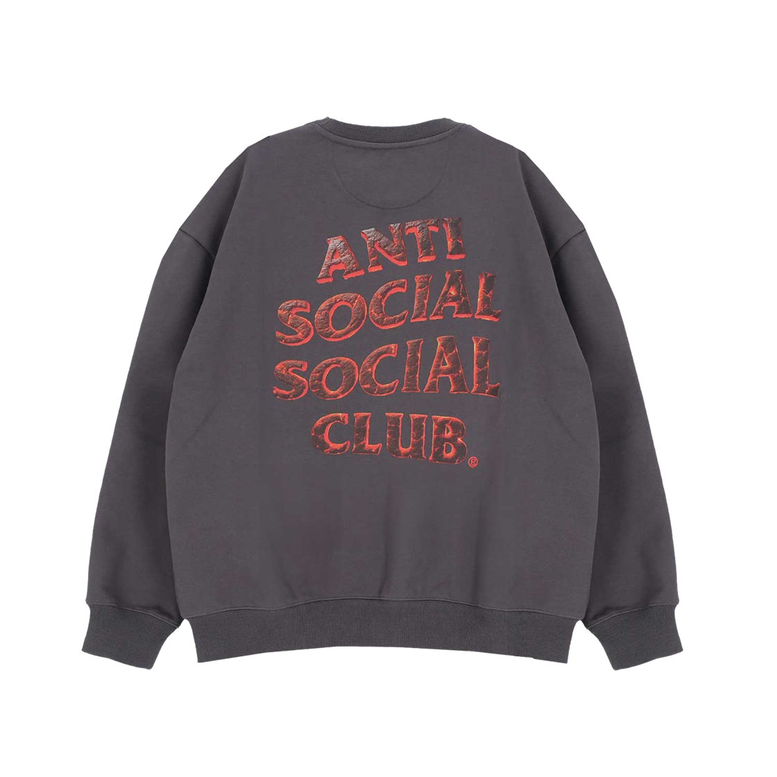 안티소셜소셜클럽 라바 크루넥 차콜(Anti Social Social Club Lava Crewneck/CHARCOAL)