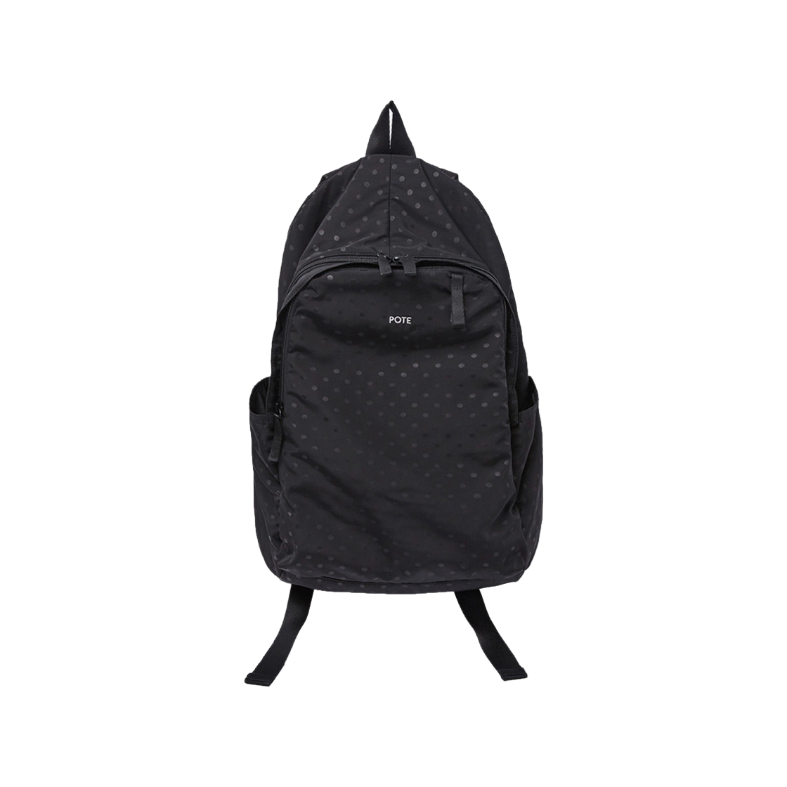 포테 0002 하이드슬롯 클래식 백팩 도트블랙(POTE 0002 HideSlot Classic Backpack DotBlack)