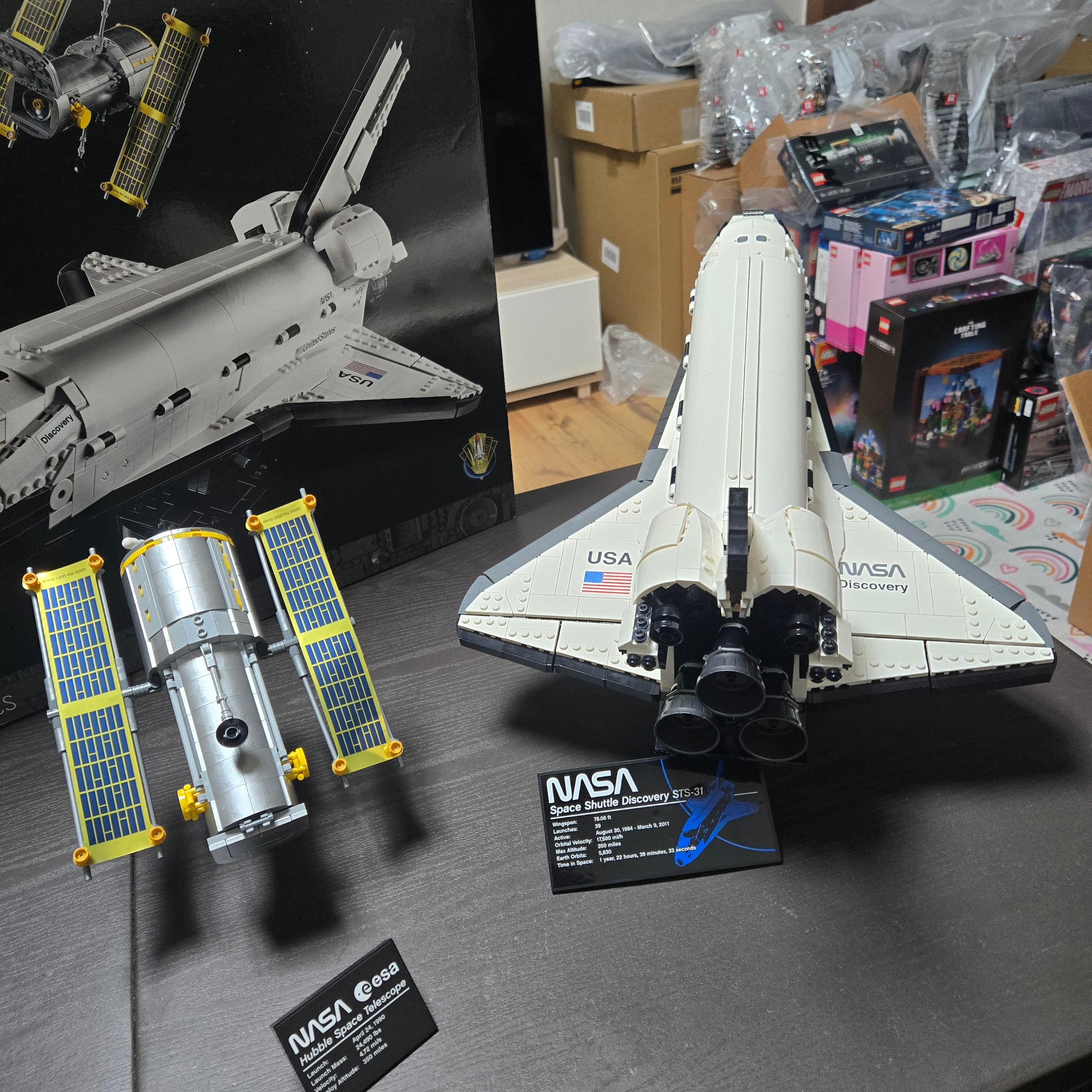 Lego NASA Space Shuttle Discovery 착용 스타일 - 3